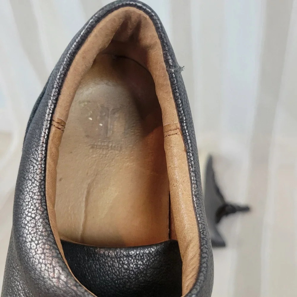 Frye Ivy Low Lace Pewter Sneakers Gray Size 8M Tennis Shoes